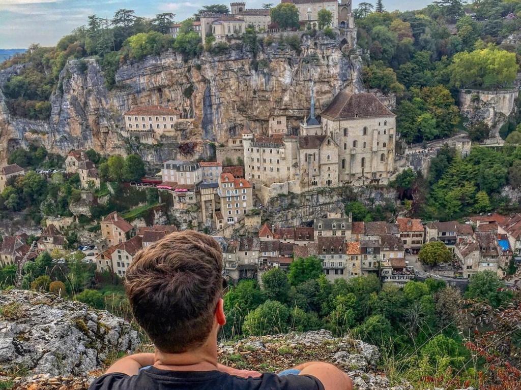 Hotel Des Voyageurs Рокамадур Экстерьер фото